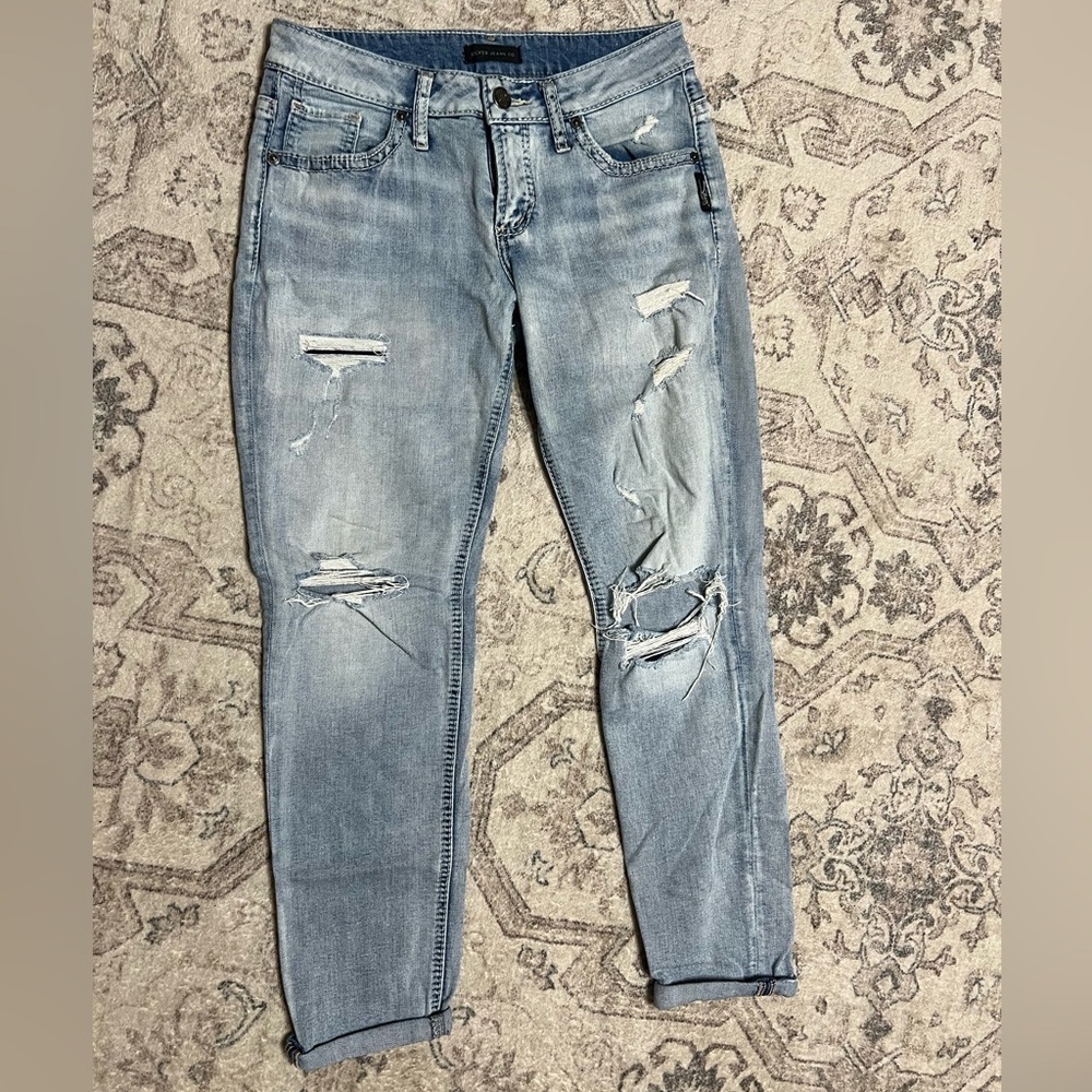 Silver Jeans Co Boyfriend Jeans